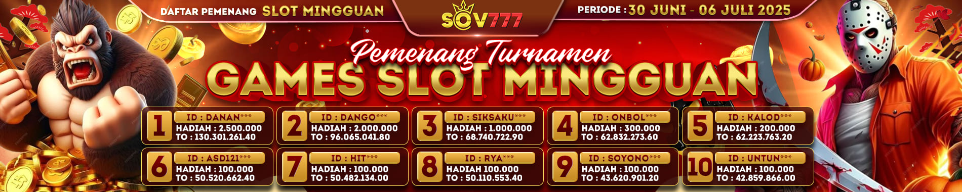 Bonus Turnamen SOV777
